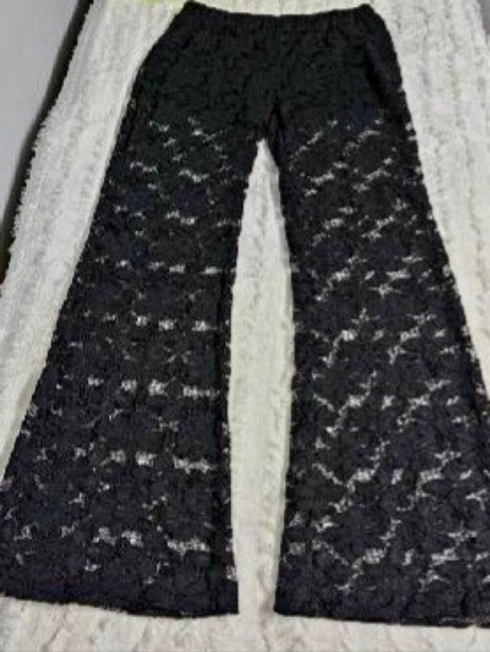 Sans Souci 🔥 Black Mesh Pants